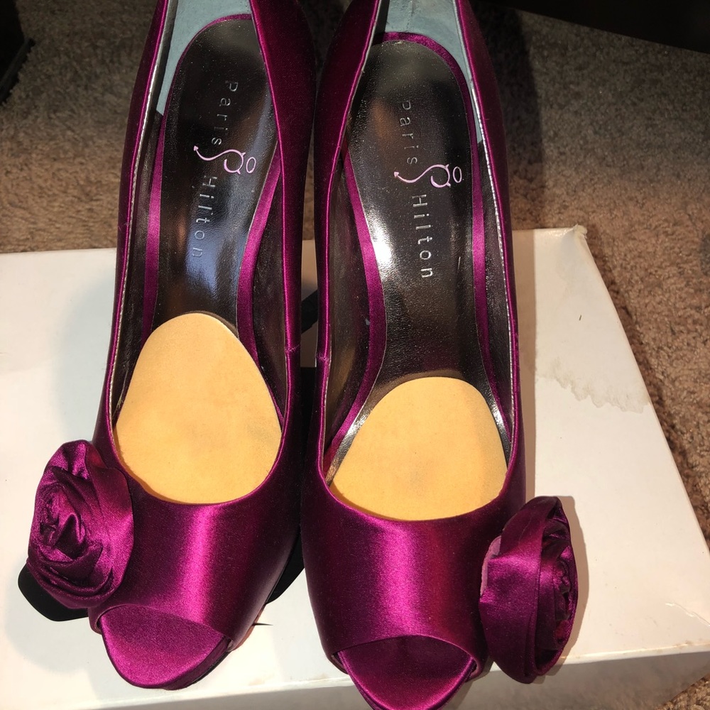 Magenta Paris Hilton Heels